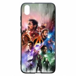 Чехол для Xiaomi Redmi 7A Canvas marvel universe - PrintSalon