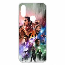 Чехол для Xiaomi Redmi 7 Canvas marvel universe - PrintSalon