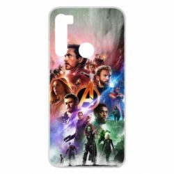 Чехол для Xiaomi Redmi Note 8 Canvas marvel universe - PrintSalon