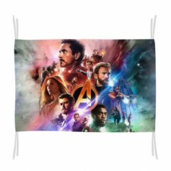 Флаг Canvas marvel universe - PrintSalon