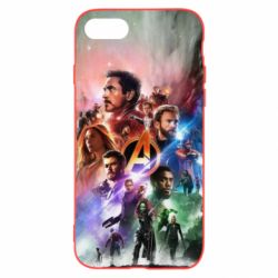 Чехол для iPhone SE 2020 Canvas marvel universe - PrintSalon