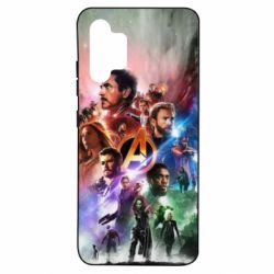 Чехол для Samsung A32 4G Canvas marvel universe - PrintSalon