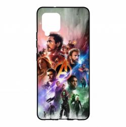 Чехол для Samsung A42 5G Canvas marvel universe - PrintSalon