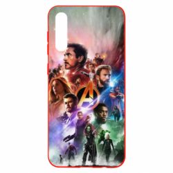 Чехол для Samsung A50 Canvas marvel universe - PrintSalon
