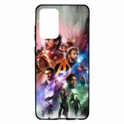 Чехол для Samsung A72 5G Canvas marvel universe - PrintSalon