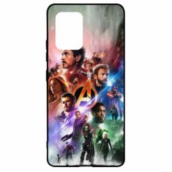 Чехол для Samsung S10 Lite Canvas marvel universe - PrintSalon