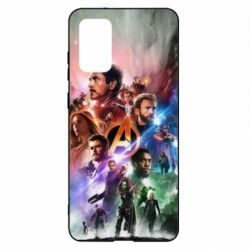 Чехол для Samsung S20+ Canvas marvel universe - PrintSalon