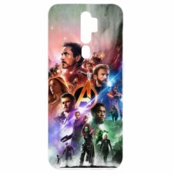 Чехол для Oppo A5/A9 2020 Canvas marvel universe