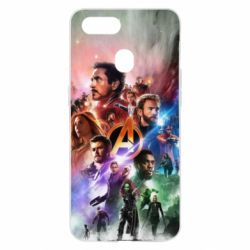Чехол для Oppo A5s/A12 Canvas marvel universe - PrintSalon