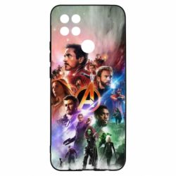 Чехол для Oppo A15s/A15 Canvas marvel universe - PrintSalon