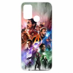 Чехол для Oppo A53/A32/A33 Canvas marvel universe