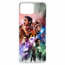 Чехол для Oppo A73 Canvas marvel universe - PrintSalon