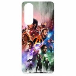 Чехол для Oppo Reno 4 Pro Canvas marvel universe - PrintSalon