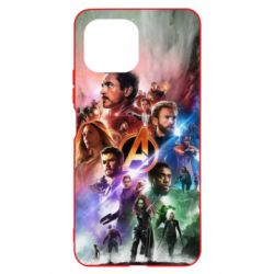 Чехол для Xiaomi Mi11 Lite Canvas marvel universe - PrintSalon