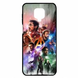 Чехол для Xiaomi Redmi Note 9S/9Pro/9Pro Max Canvas marvel universe - PrintSalon