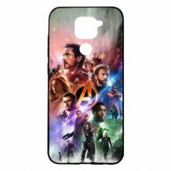 Чехол для Xiaomi Redmi Note 9/Redmi 10X Canvas marvel universe - PrintSalon