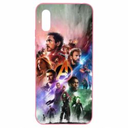 Чехол для Xiaomi Redmi 9a Canvas marvel universe - PrintSalon