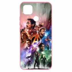 Чехол для Xiaomi Redmi 9c Canvas marvel universe - PrintSalon