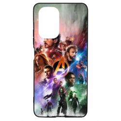 Чехол для Xiaomi Poco F3/K40 Canvas marvel universe - PrintSalon