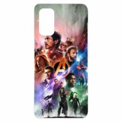 Чехол для Realme 7 Pro Canvas marvel universe - PrintSalon