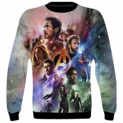 3D свитшот Canvas marvel universe - PrintSalon