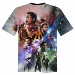 Мужская футболка 3D Canvas marvel universe - PrintSalon