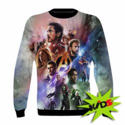 Детский 3D свитшот Canvas marvel universe - PrintSalon