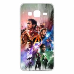 Чехол для Samsung J3 2016 Canvas marvel universe - PrintSalon