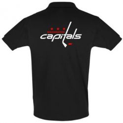 Мужское поло Capitals - PrintSalon