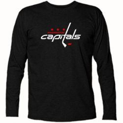 Футболка с длинным рукавом Capitals - PrintSalon