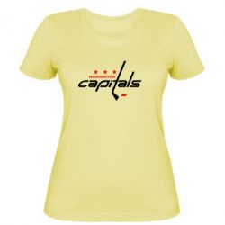 Женская футболка Capitals - PrintSalon