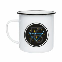 Кружка эмалированная Capricorn constellation - PrintSalon