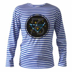 Тельняшка с длинным рукавом Capricorn constellation - PrintSalon
