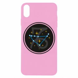 Чехол для iPhone X/Xs Capricorn constellation - PrintSalon