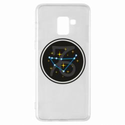 Чехол для Samsung A8+ 2018 Capricorn constellation - PrintSalon