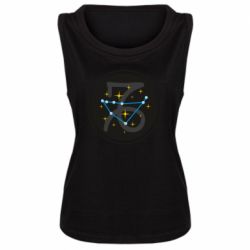 Женская майка Capricorn constellation - PrintSalon