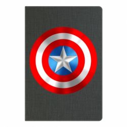 Блокнот с принто Captain America 3D Shield - PrintSalon