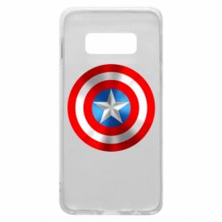 Чехол для Samsung S10e Captain America 3D Shield - PrintSalon