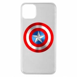 Чехол для iPhone 11 Pro Max Captain America 3D Shield - PrintSalon