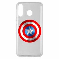 Чехол для Samsung M30 Captain America 3D Shield - PrintSalon