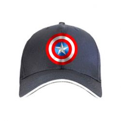 Кепка Captain America 3D Shield - PrintSalon