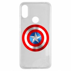 Чехол для Xiaomi Redmi Note 7 Captain America 3D Shield - PrintSalon