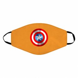 Маска многоразовая Captain America 3D Shield - PrintSalon