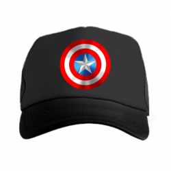 Кепка-тракер Captain America 3D Shield - PrintSalon