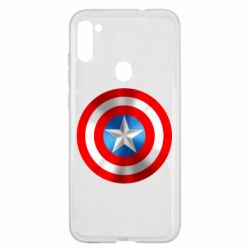 Чехол для Samsung A11/M11 Captain America 3D Shield - PrintSalon