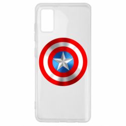 Чехол для Samsung A41 Captain America 3D Shield - PrintSalon