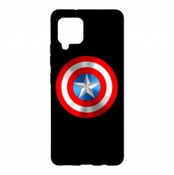 Чехол для Samsung A42 5G Captain America 3D Shield - PrintSalon