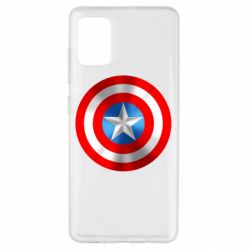 Чехол для Samsung A51 Captain America 3D Shield - PrintSalon