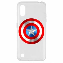 Чехол для Samsung A01/M01 Captain America 3D Shield - PrintSalon