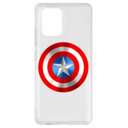 Чехол для Samsung S10 Lite Captain America 3D Shield - PrintSalon